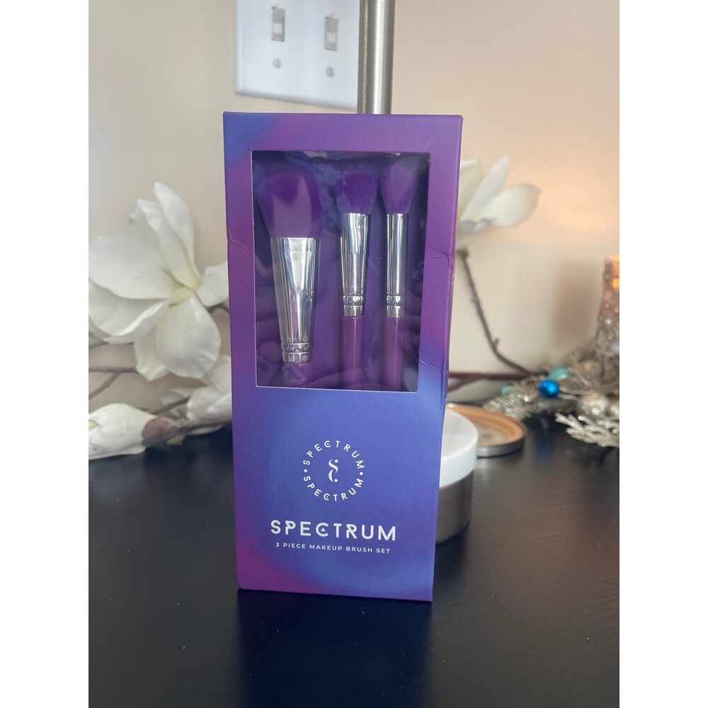 Spectrum 3-Piece Makeup Brush Set